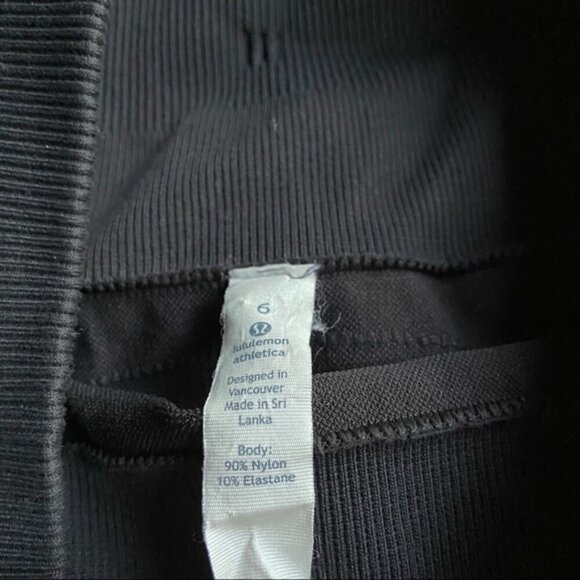 Lululemon Ebb And Flow Crop IIBlack size 6 - Picture 10 of 15